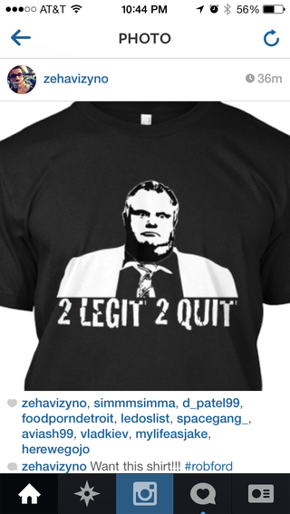 Illustration for article titled My brother keeps sending me these Rob Ford memes...